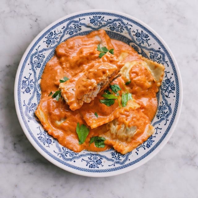 Lobster Ravioli.