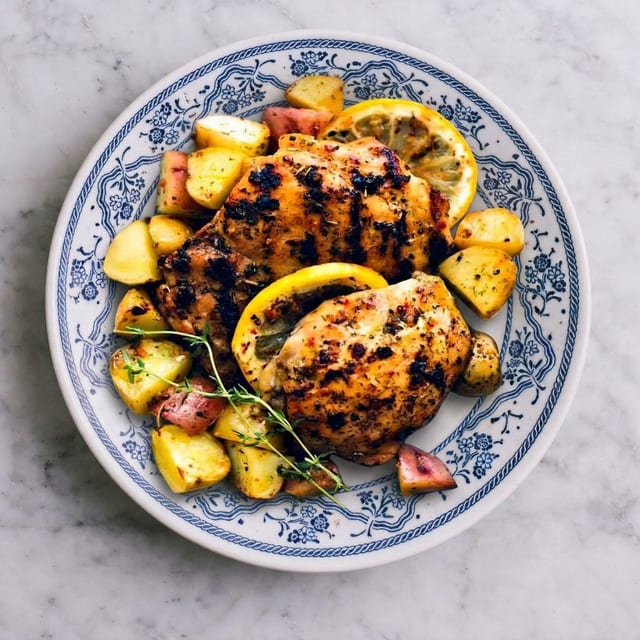 Organic Chicken Oreganato.