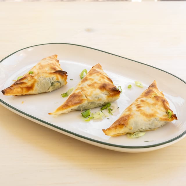 Spinach pie.