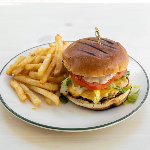 Telio burger.